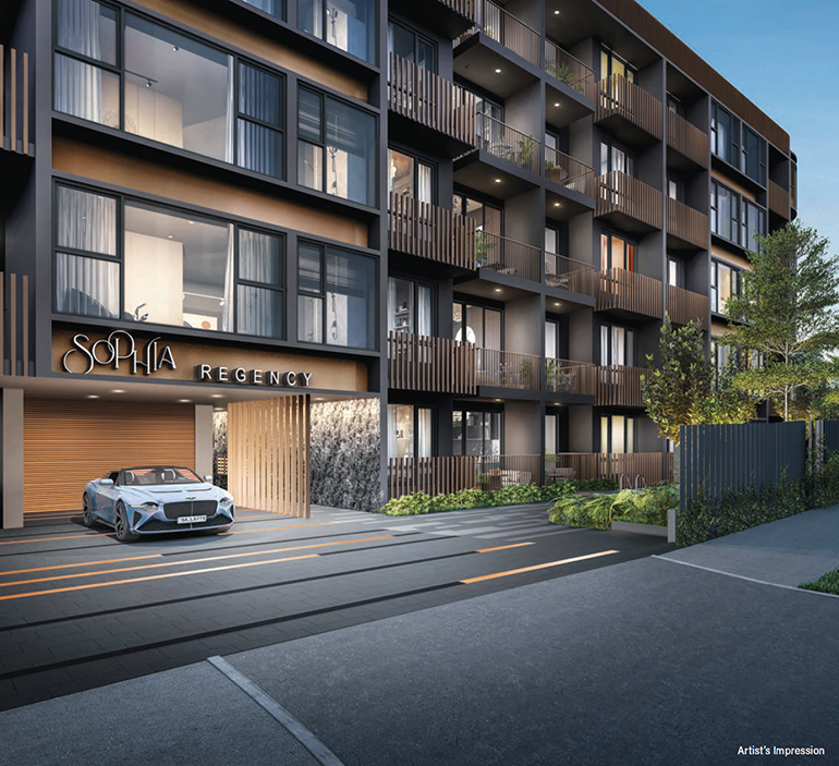 Sophia Regency front view