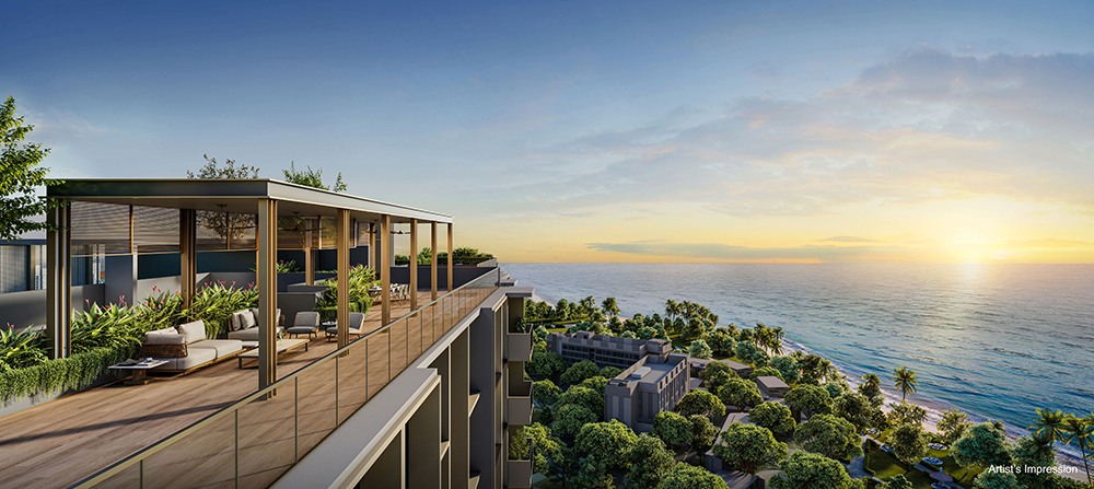 Coastal cabana