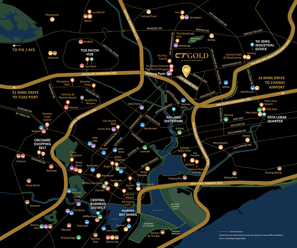 Ct gold location map